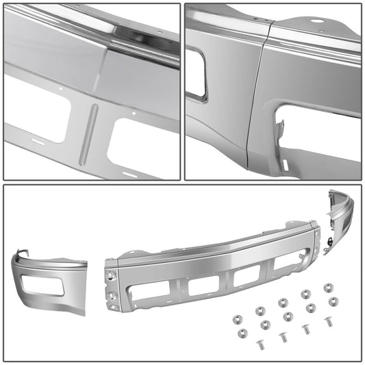 2014-2015 Chevrolet Silverado 1500 Front Bumper Cover Chrome
