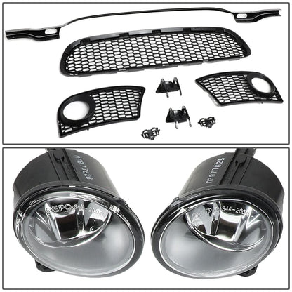 2010-2016 BMW 5-Series M5 Style Front Bumper Cover with Fog Lights