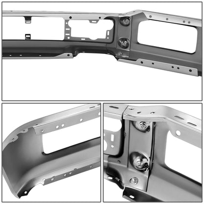 2018-2020 Ford F-150 Front Bumper Cover w/ Fog Lamps - Stamped Steel