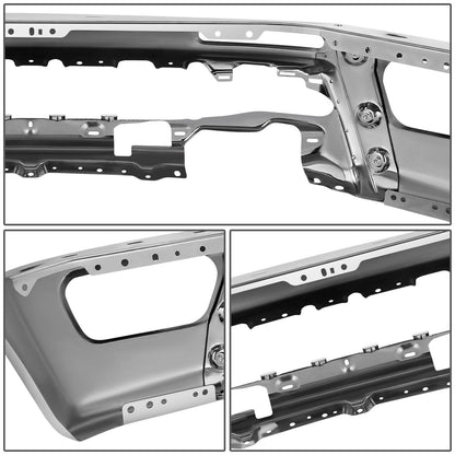 2022-2025 Chevrolet Silverado 1500 Front Bumper Cover Chrome Steel