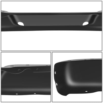 1996-2023 Chevrolet Express Rear Bumper Cover - Black