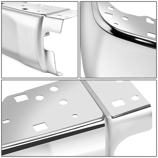 2014-2021 Toyota Tundra Rear Bumper Cover - Left - Chrome