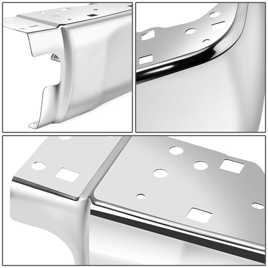 2014-2021 Toyota Tundra Rear Bumper Cover - Right - Chrome