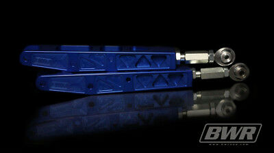 BLACKWORKS RACING BLUE REAR LOWER CONTROL ARMS FOR 2013–2021 SCION FR-S / SUBARU BRZ / TOYOTA 86