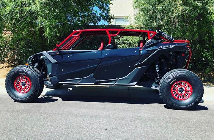 2017+ Can-Am Maverick X3 Max Cage with Attached Rear Bumper