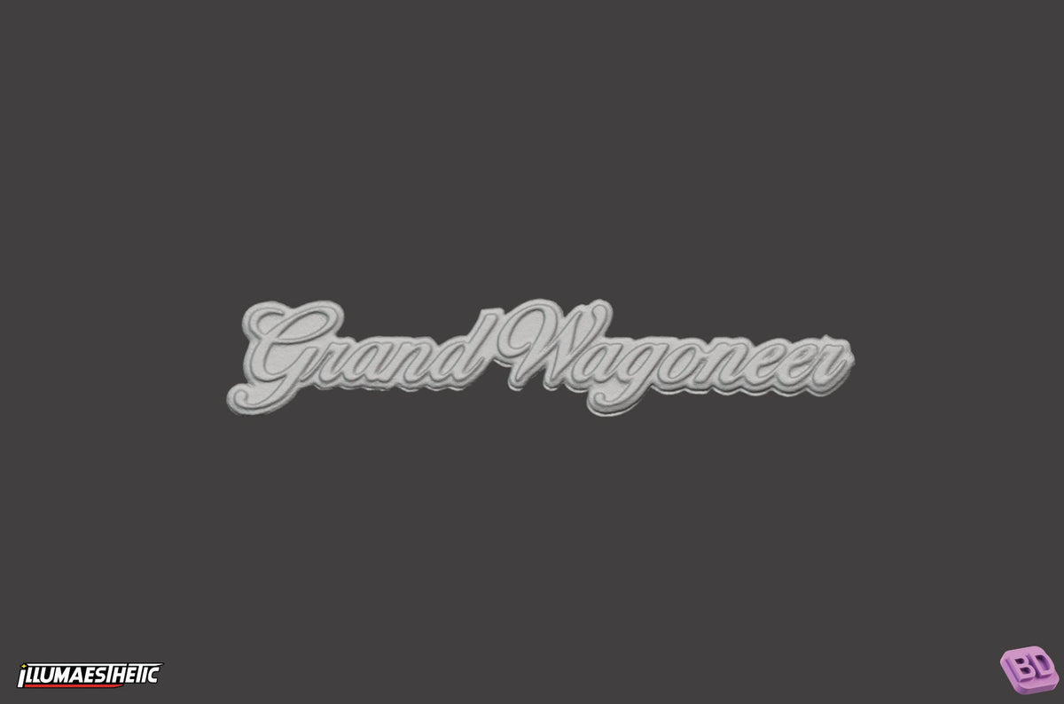 Jeep Grand Wagoneer (SJ) 3D Scan (1984-1991)