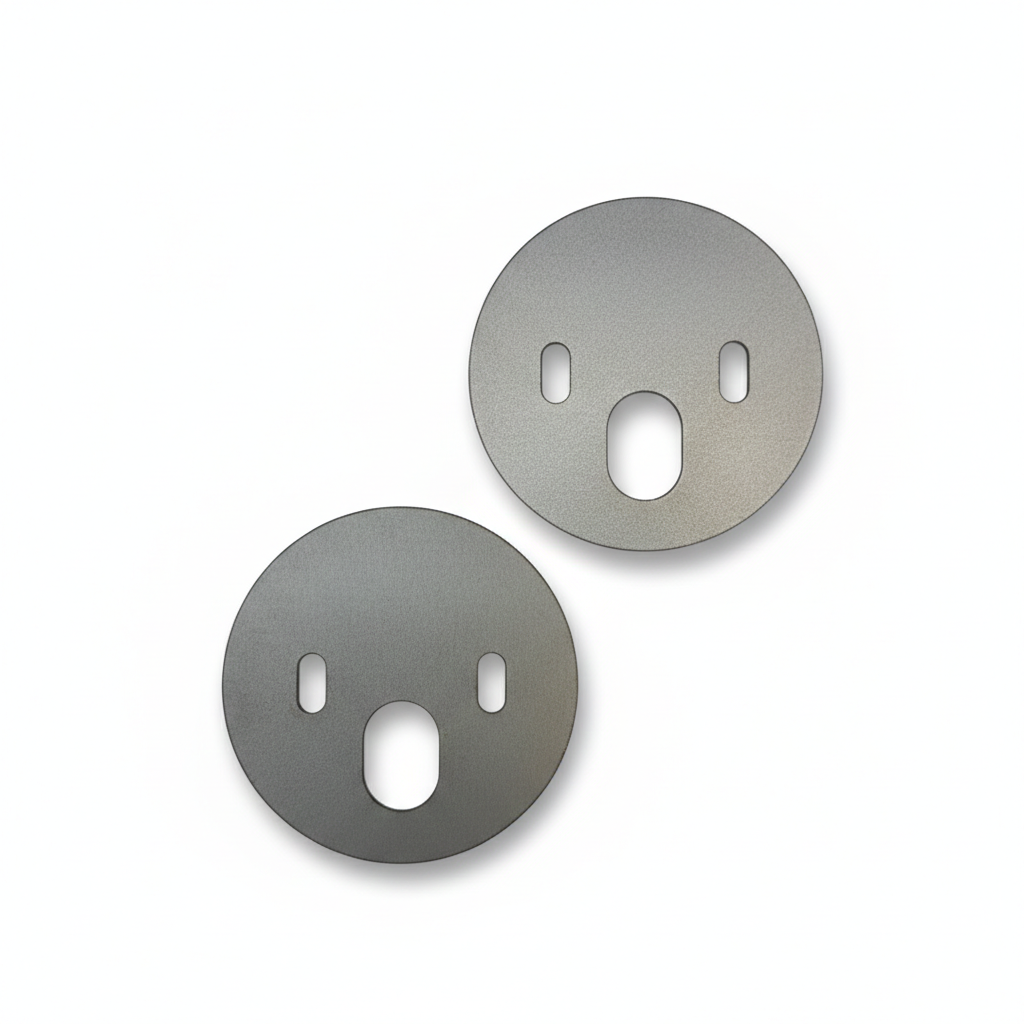 UniMount - Offset Slotted Air Bag Mounting Plates (Pair)
