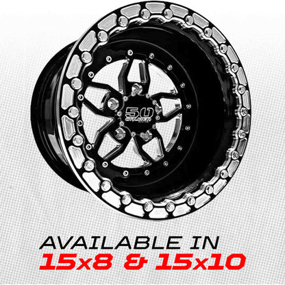 501 Billet Aluminum Beadlock wheel for Polaris ProR & TurboR