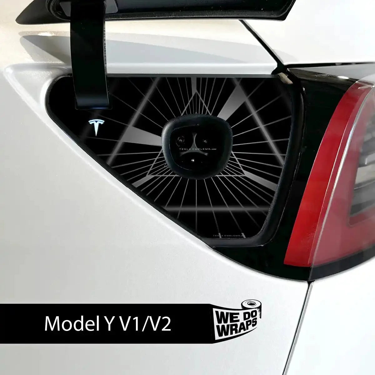 Beast Mode Tesla Charge Port Wrap | Model Y