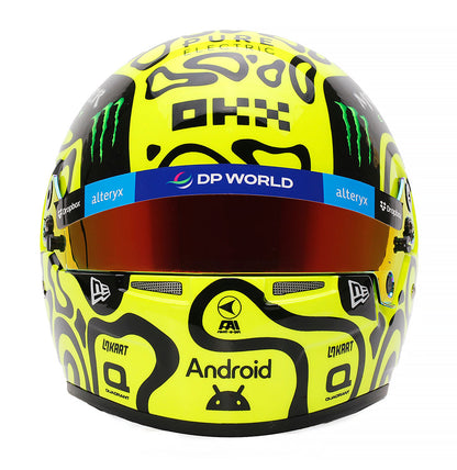 Bell HP77 Lando Norris 1:2 Scale F1 Mini Helmet | McLaren 2024 F1 Season