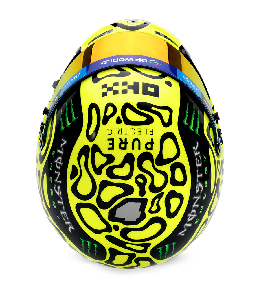 Bell HP77 Lando Norris 1:2 Scale F1 Mini Helmet | McLaren 2024 F1 Season