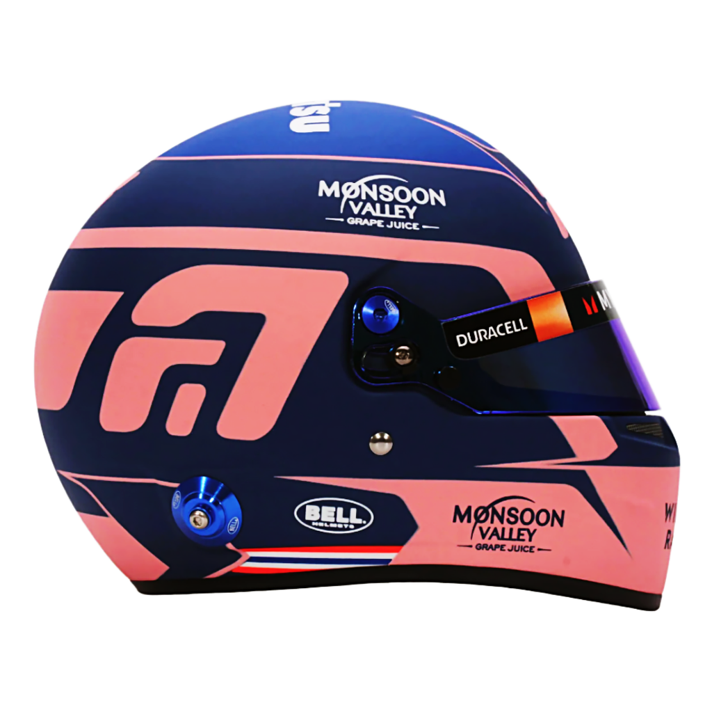 Bell HP77 Alex Albon 1:2 Scale F1 Mini Helmet | Williams 2024 F1 Season