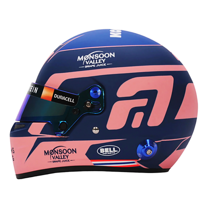Bell HP77 Alex Albon 1:2 Scale F1 Mini Helmet | Williams 2024 F1 Season