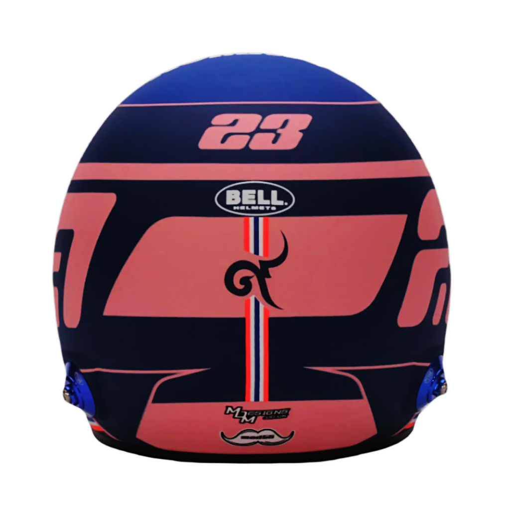 Bell HP77 Alex Albon 1:2 Scale F1 Mini Helmet | Williams 2024 F1 Season