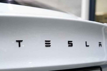 TESLA Letters Emblem - Matte Black | Tesla Model Y & Model 3
