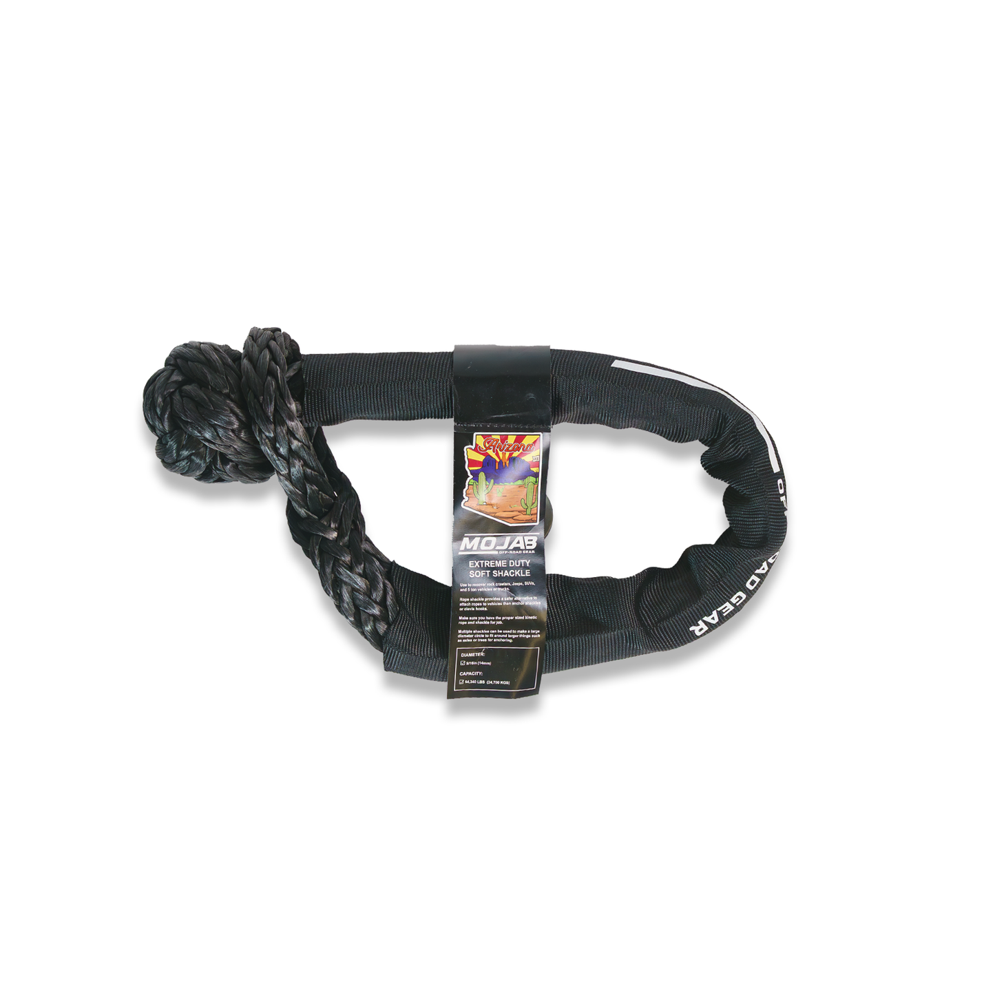 Extreme Duty Soft Shackle 9/16” x 31.5” with Sleeve  (Lifetime Warranty)