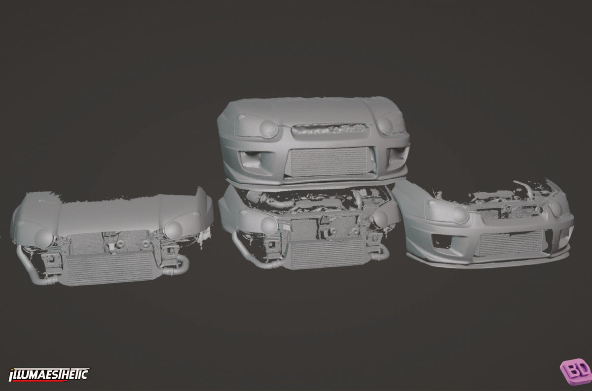 Subaru Impreza WRX STI Blobeye (GD) 3D Scan (2004-2005)