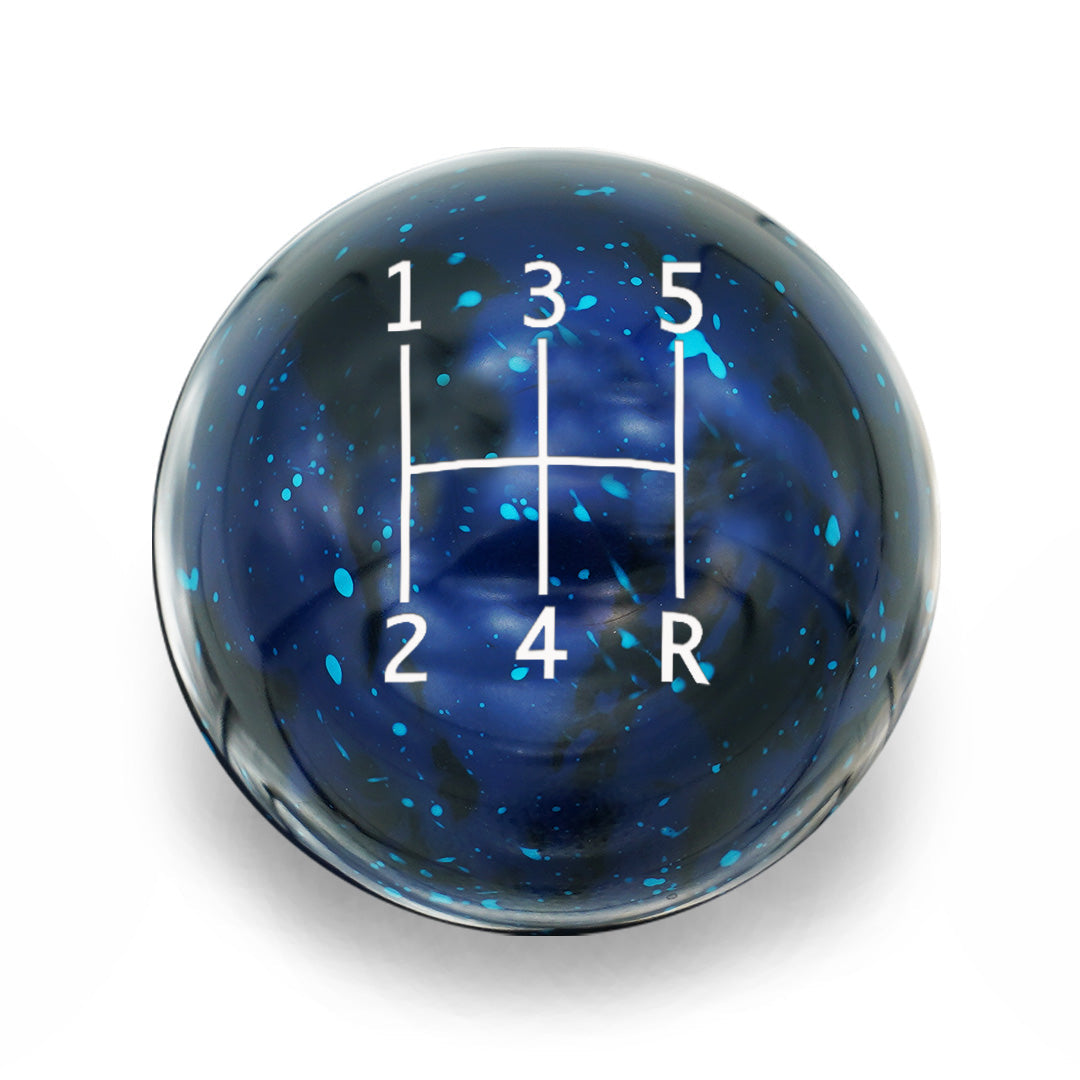 Billetworkz Cosmic Space Shift Knob - 5 Speed Standard Engraving for Honda
