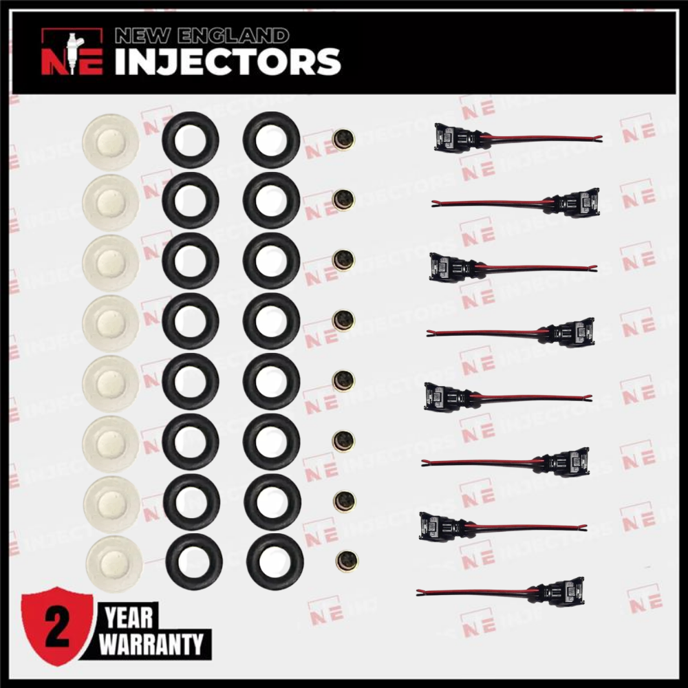 Bosch 0280155811 Injector Rebuild Kit Connectors Chevy Ford Dodge 5.3L