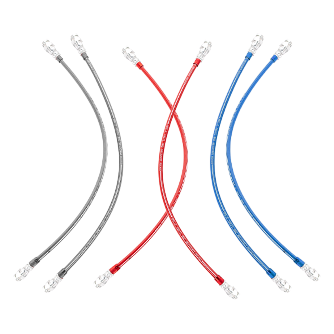 2003-2009 (4th Gen) Toyota 4Runner Braided Stainless Brake Lines - Front & Rear Kit
