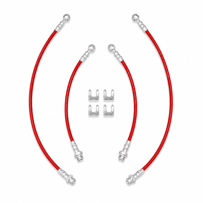 2003-2009 (4th Gen) Toyota 4Runner Braided Stainless Brake Lines - Front & Rear Kit