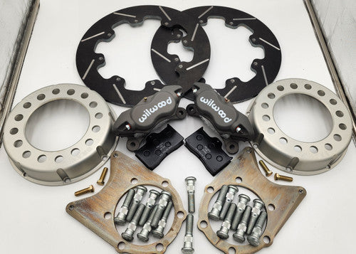 Branik Legacy / Wilwood Chevy Kingpin Dana 60 Big Brake Kit — 4 or 6 Piston