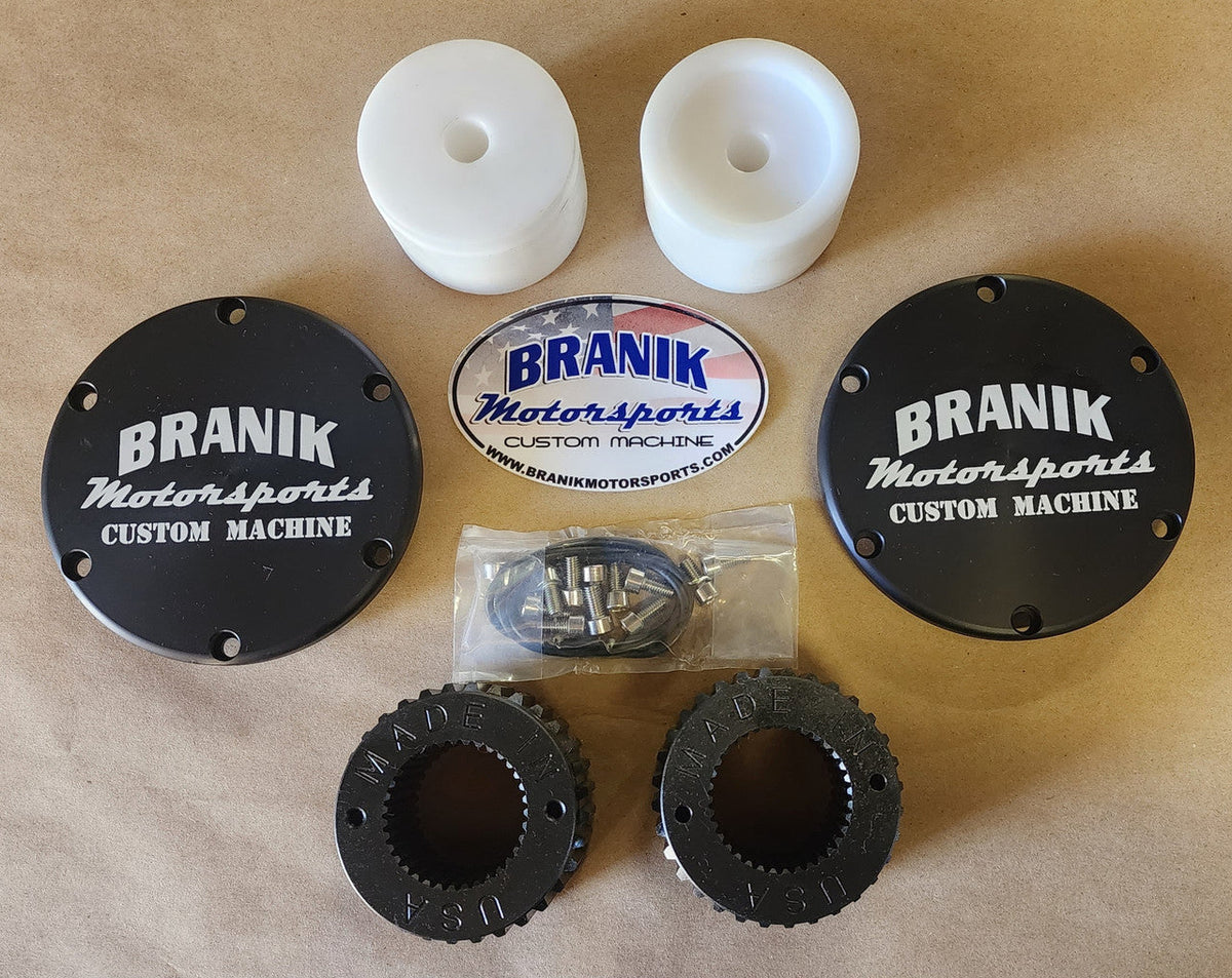Branik Motorsports 05-Up Ford Dana 60 Front Drive Flange Kit — 35 Spline