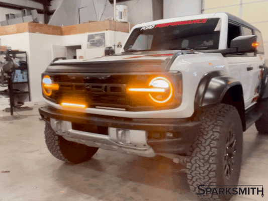 2021-2025 Ford Bronco Animated DRL Grille Bars - Plug & Play!