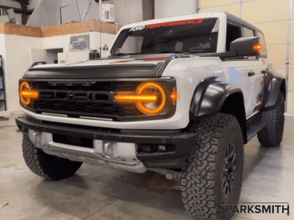 2021-2025 Ford Bronco Animated DRL Grille Bars - Plug & Play!