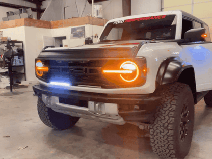 2021-2025 Ford Bronco Animated DRL Grille Bars - Plug & Play!