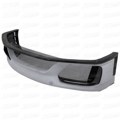 GT4 Style Half Carbon Fiber Front Bumper for Porsche Cayman 981 13-15