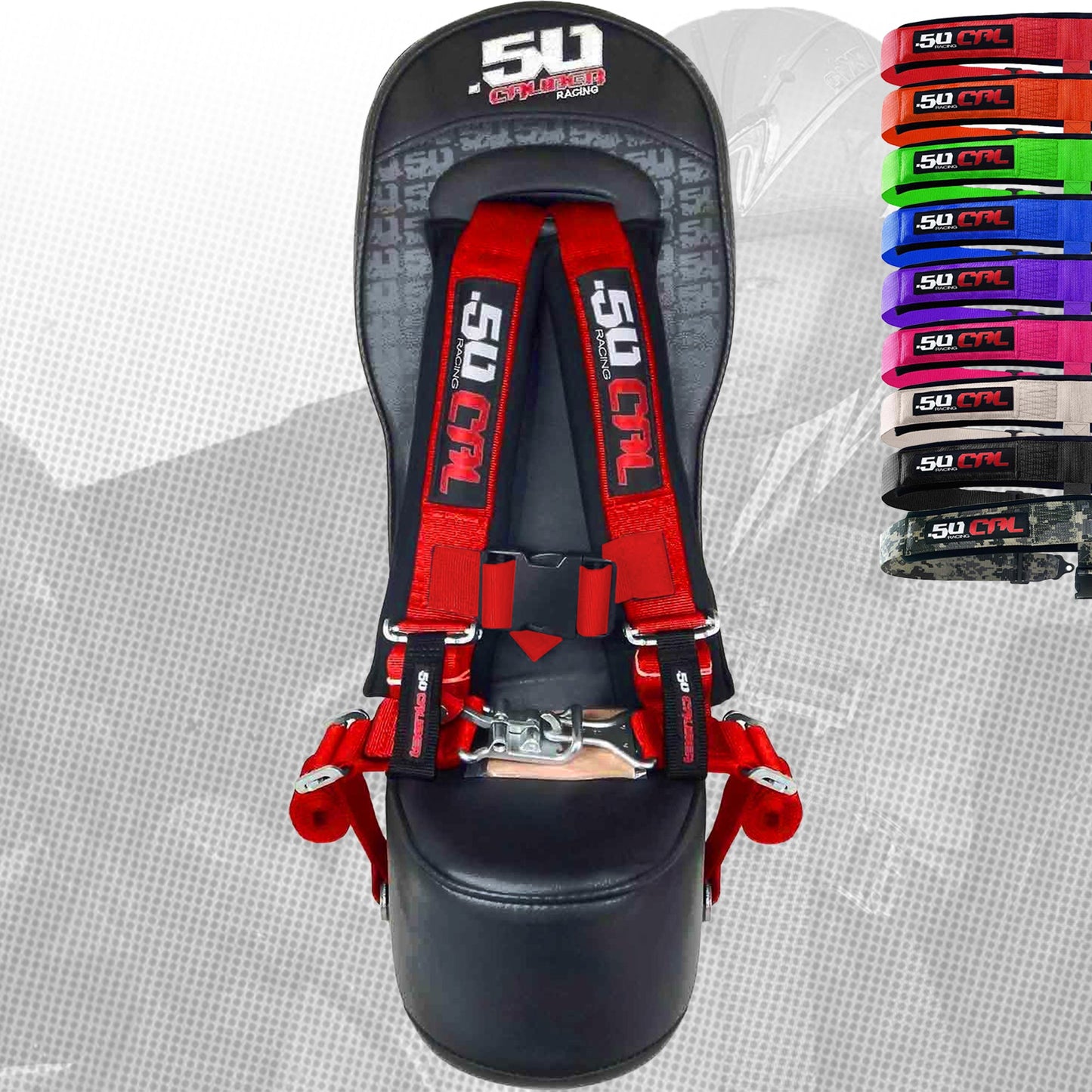 Polaris General Bump Seat with Harness