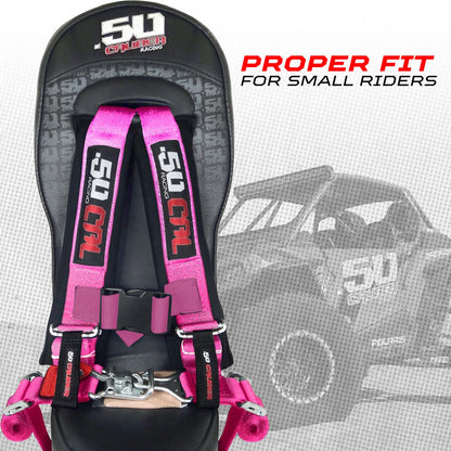 Can-Am X3 Bump Seat with Harness - build for kids