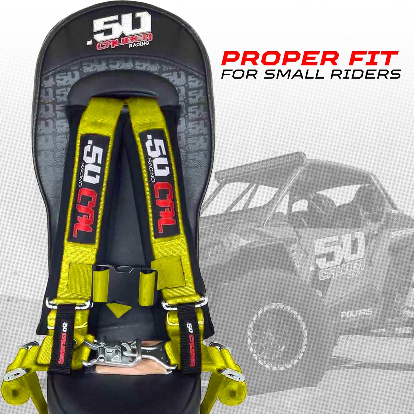 Polaris General Bump Seat with Harness