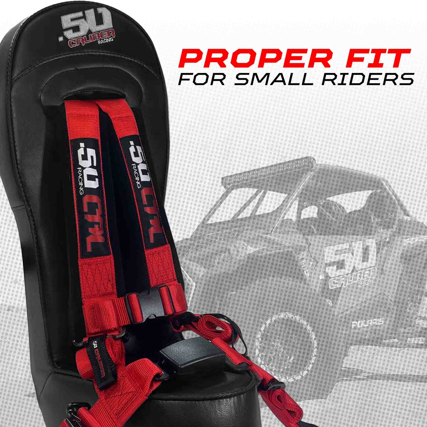 Can-Am X3 Bump Seat with Harness - build for kids