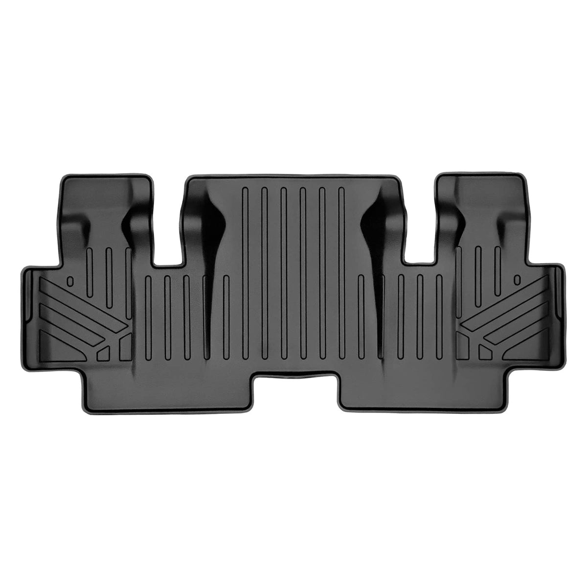 2014-2017 Ford Transit Connect Floor Liners|Long Wheel Base, Passenger Van Models (Carpet floor with secondary footrest. (Wagon - SWB/LWB)(Carpet Floor))|SMARTLINER