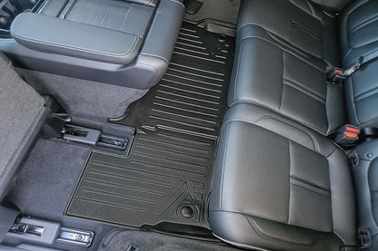 2023-2025 Jeep Grand Wagoneer L Floor Liners|7 Passenger Models|SMARTLINER