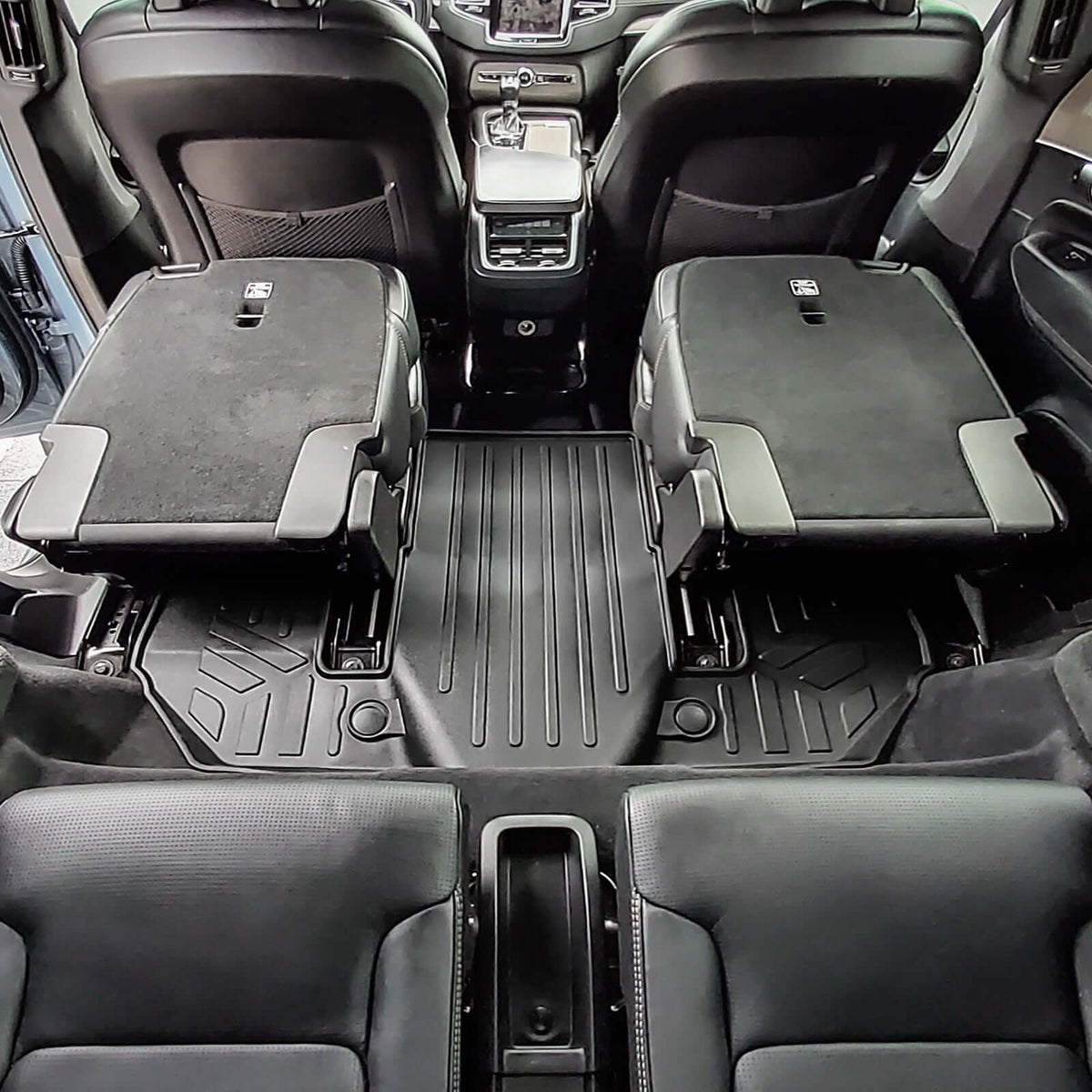 2021-2024 Volvo XC90 Recharge Floor Liners|6 Passenger Models|SMARTLINER