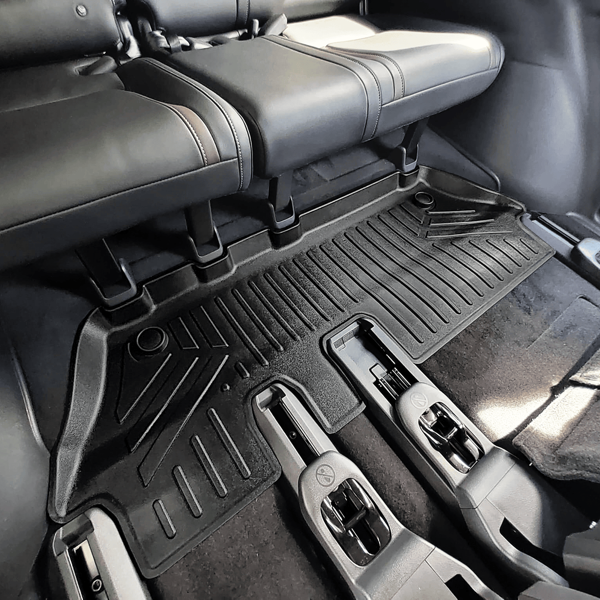 2025-2026 Infiniti QX80 Floor Liners|8 Passenger Models|SMARTLINER