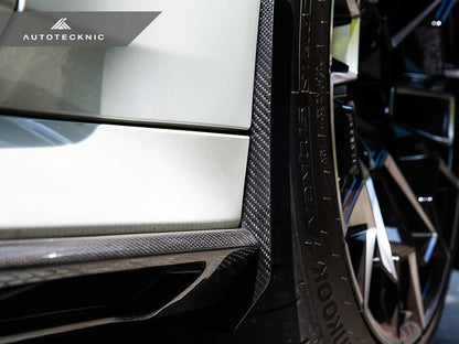 AutoTecknic Carbon Fiber Front Splash Guards - BMW G90/ G99 M5