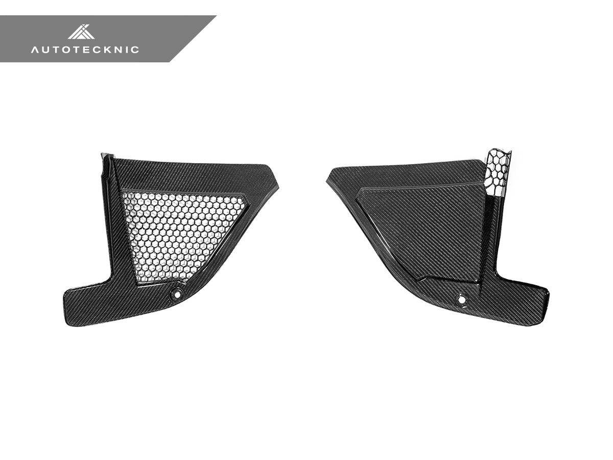 AutoTecknic Dry Carbon Engine Cowl Panel Trim Set - BMW G09 XM