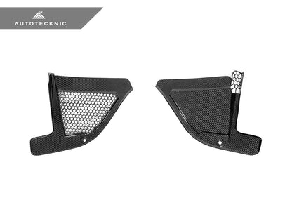 AutoTecknic Dry Carbon Engine Cowl Panel Trim Set - BMW G09 XM
