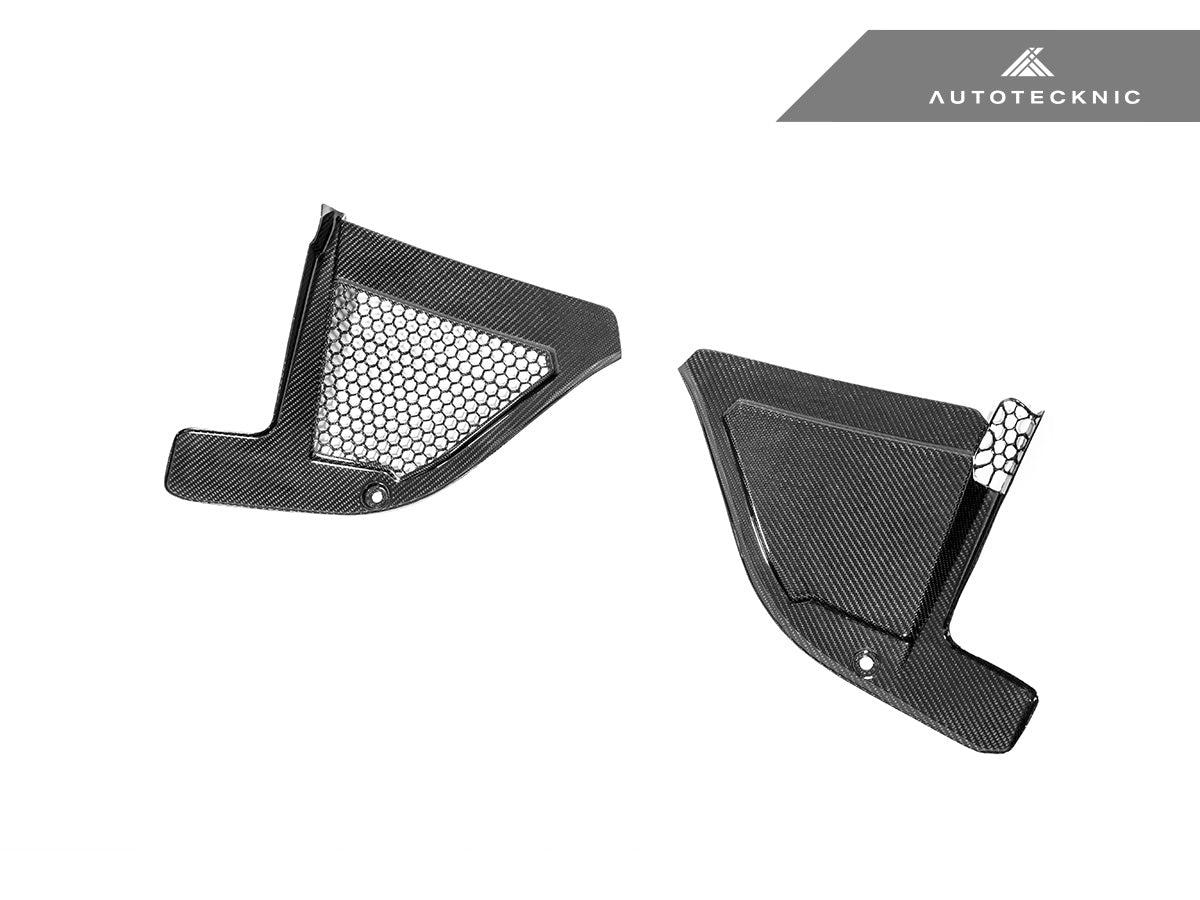 AutoTecknic Dry Carbon Engine Cowl Panel Trim Set - BMW G09 XM
