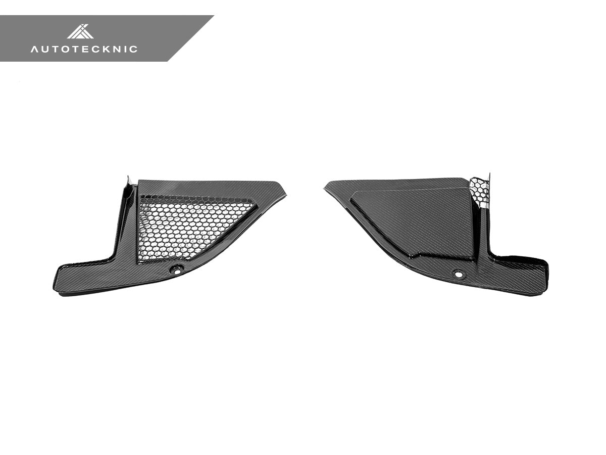 AutoTecknic Dry Carbon Engine Cowl Panel Trim Set - BMW G09 XM