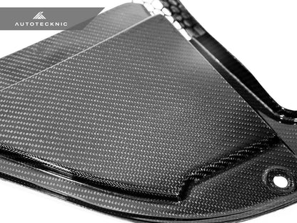 AutoTecknic Dry Carbon Engine Cowl Panel Trim Set - BMW G05 X5 | G06 X6 | G07 X7