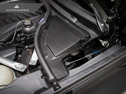 AutoTecknic Dry Carbon Engine Cowl Panel Trim Set - BMW G05 X5 | G06 X6 | G07 X7