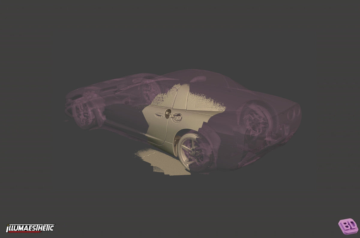 Chevrolet Corvette C5 3D Scan (1997-2004)