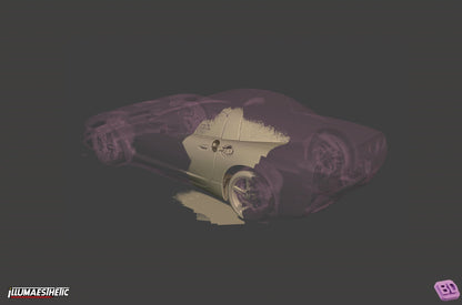 Chevrolet Corvette C5 3D Scan (1997-2004)