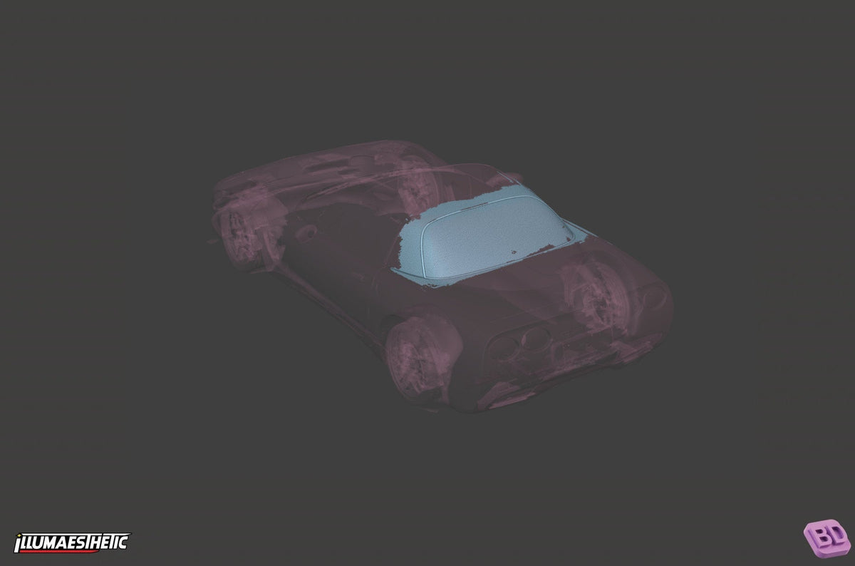 Chevrolet Corvette C5 3D Scan (1997-2004)