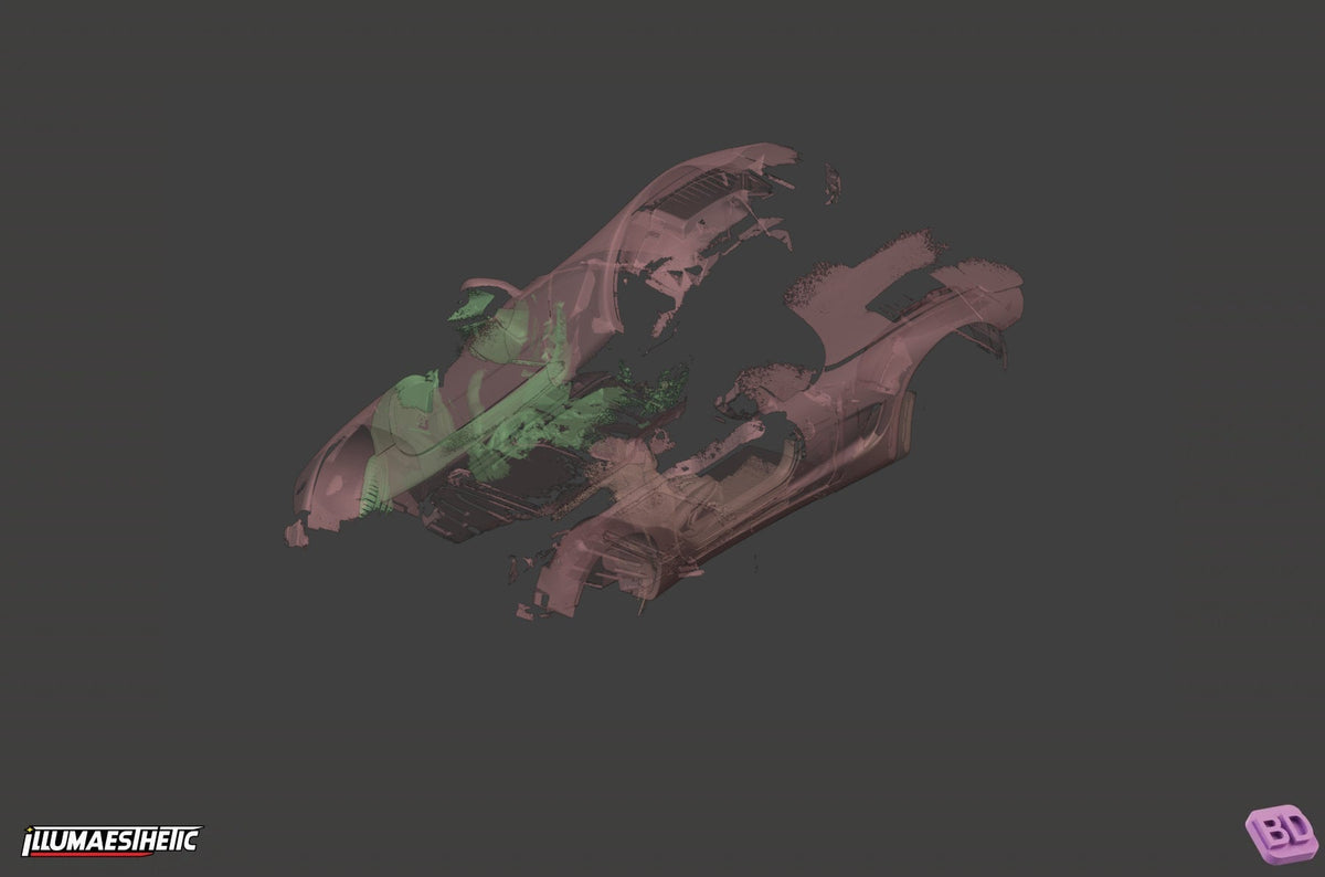 Chevrolet Corvette C5 3D Scan (1997-2004)